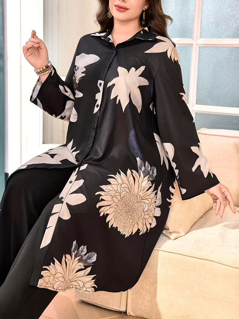 Women’s Printed Kurta Pant Set