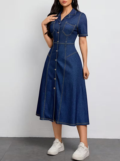 New Arrivals Long Denim Dress