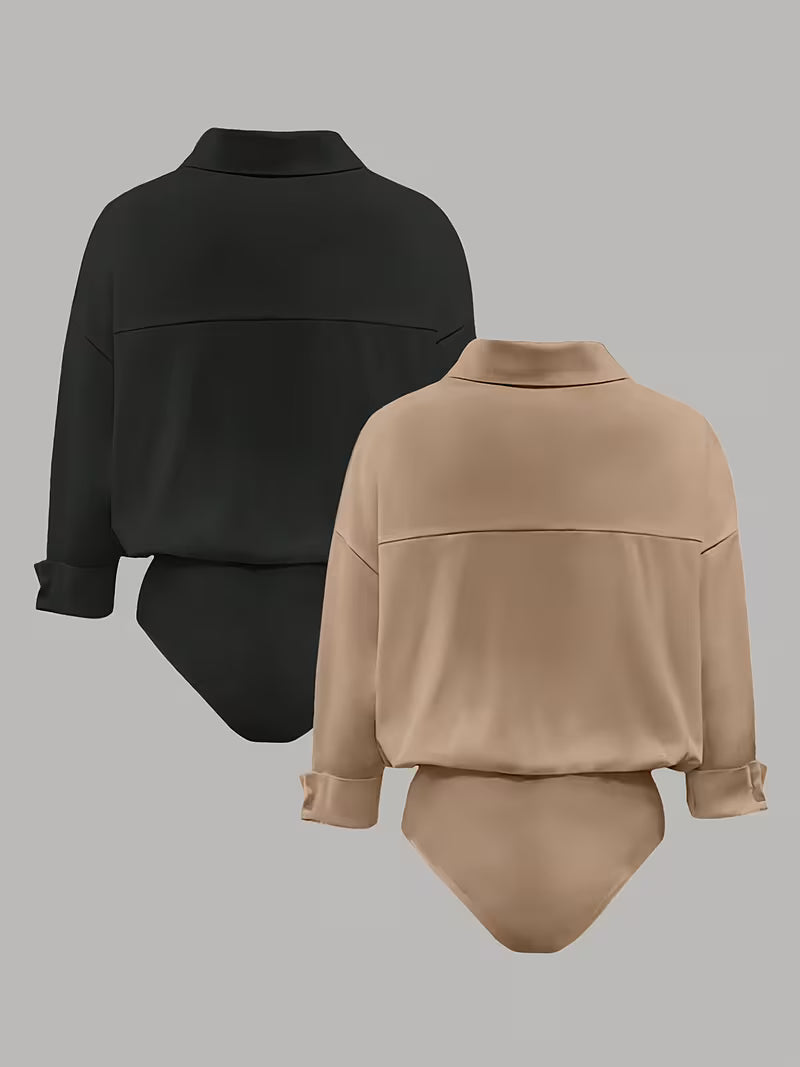 Women's Solid Shirt Pack of 2