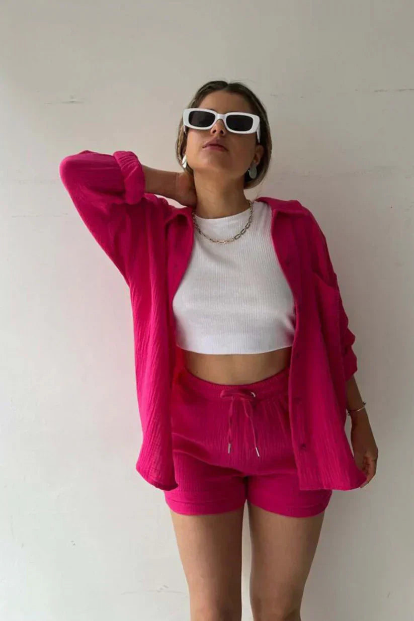 Everyday Ease – Cotton Co-ord Set for Women