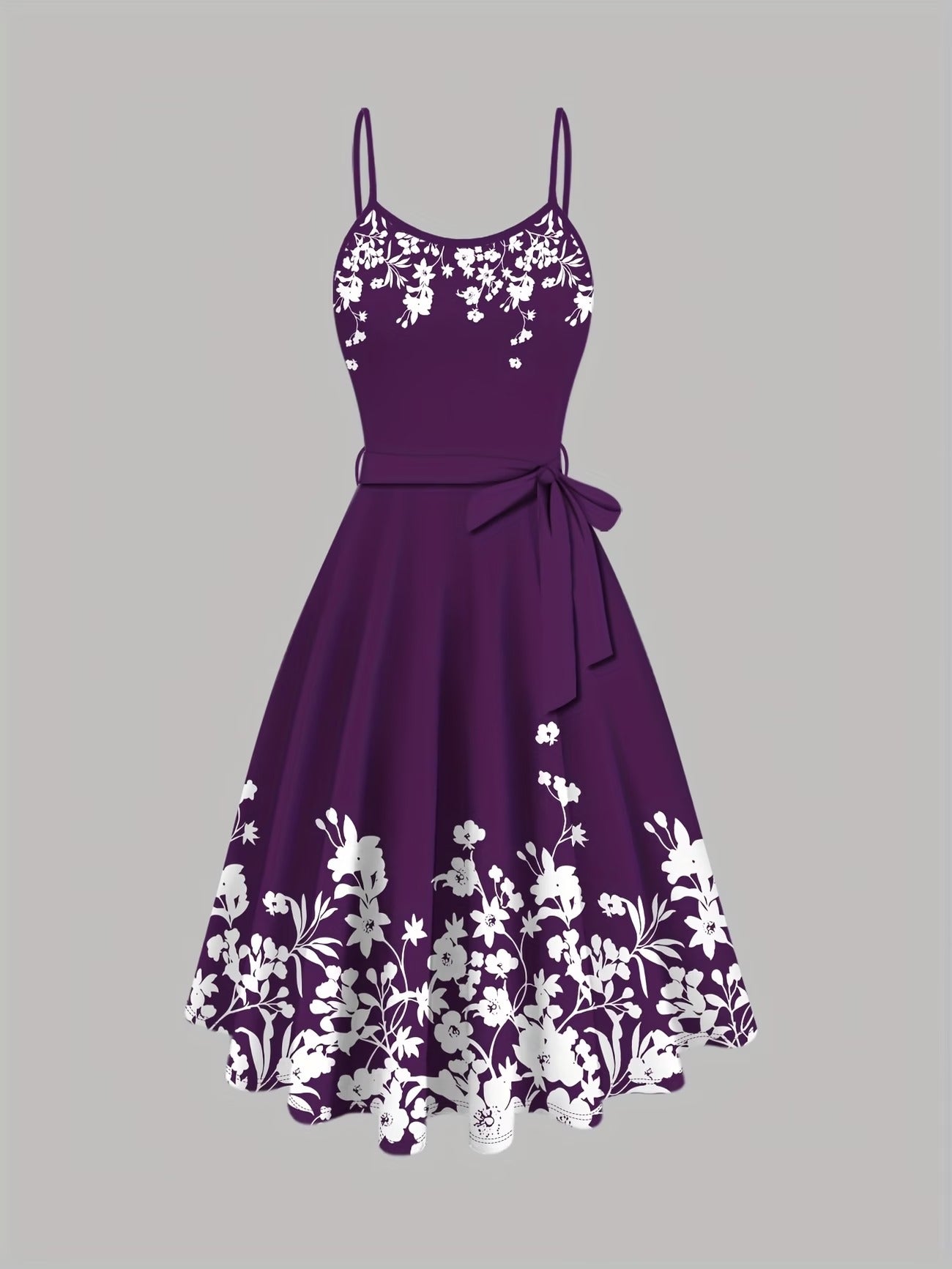 Long Sleeve Round Neck Top with Belt Bow Detail & Matching Skirt | Stylish Spring/Summer Party & Occasion Wear for Women