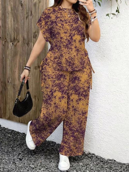 Elegant Wide-Leg Co-Ord Set