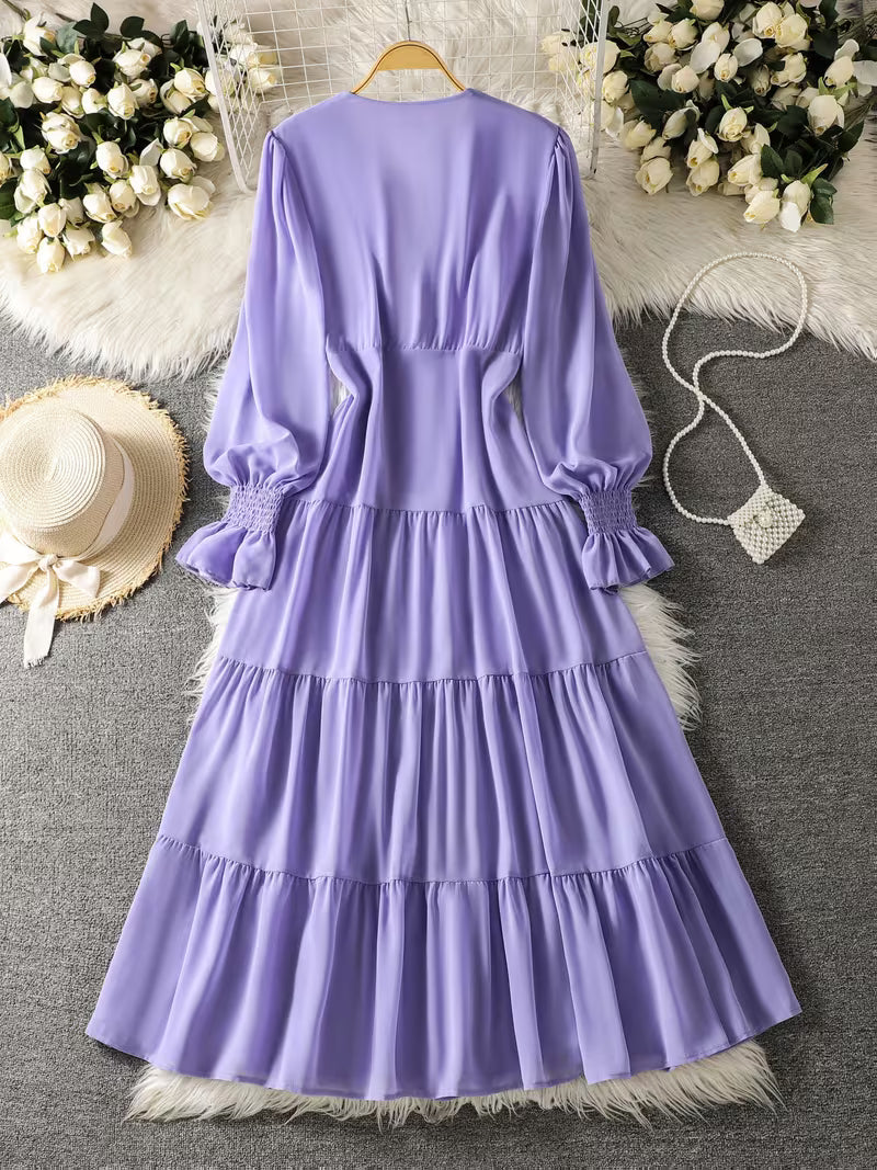 Women's Premium Lace Maxi Dress