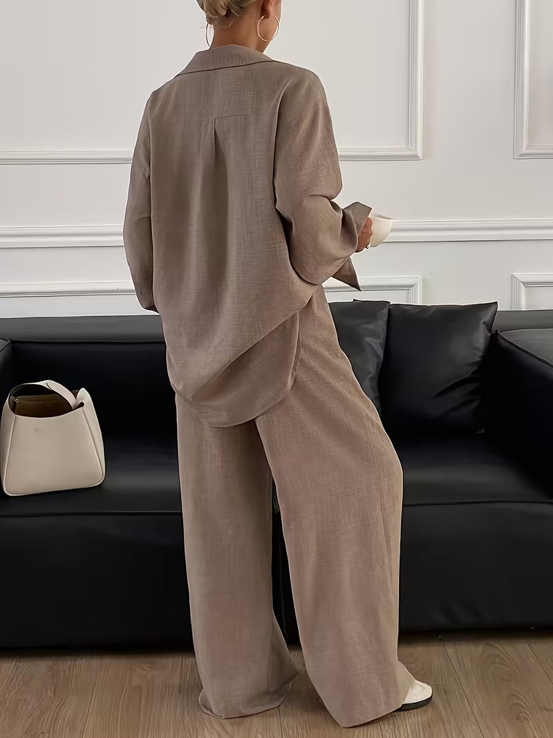 Women’s Stylish 3-Piece Shirt Pant Set