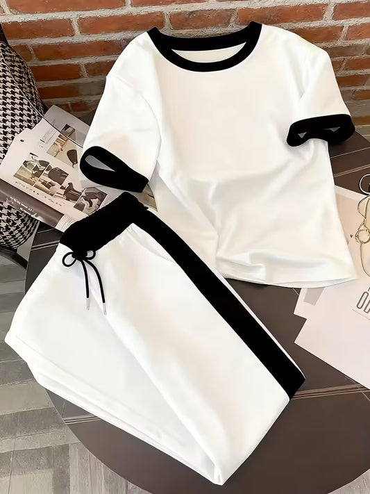 Women's Premium Contrast Outfit Set