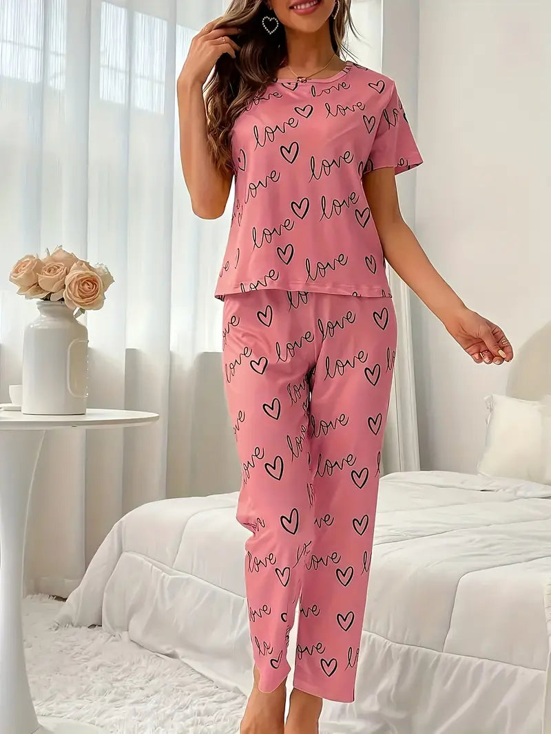 Outside Cozy Cartoon Print Home & Streetwear (Pack of 3)