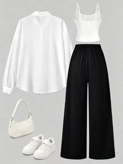 Women’s Stylish 3-Piece Outfit Set