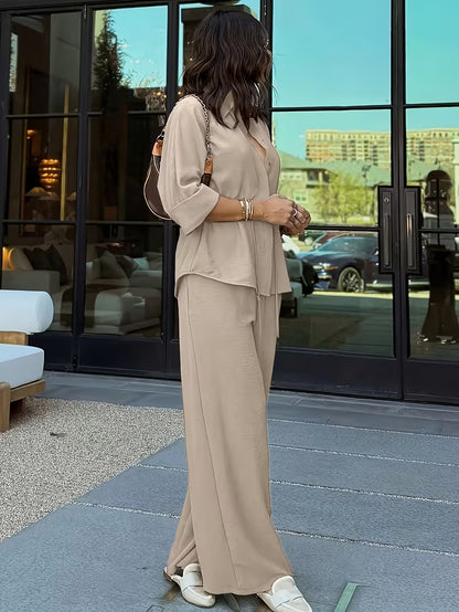 GraceFlow Women's Two-Piece Co-ord Set