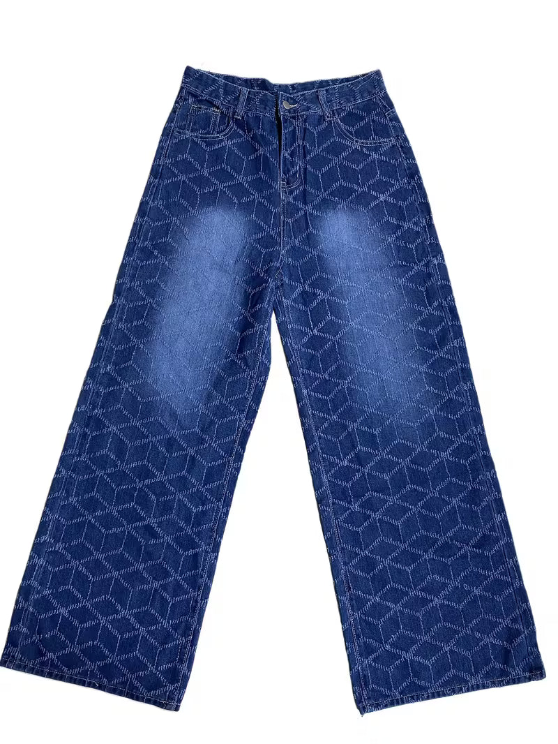 Women's Premium Embroidered Denim Co-Ord Set