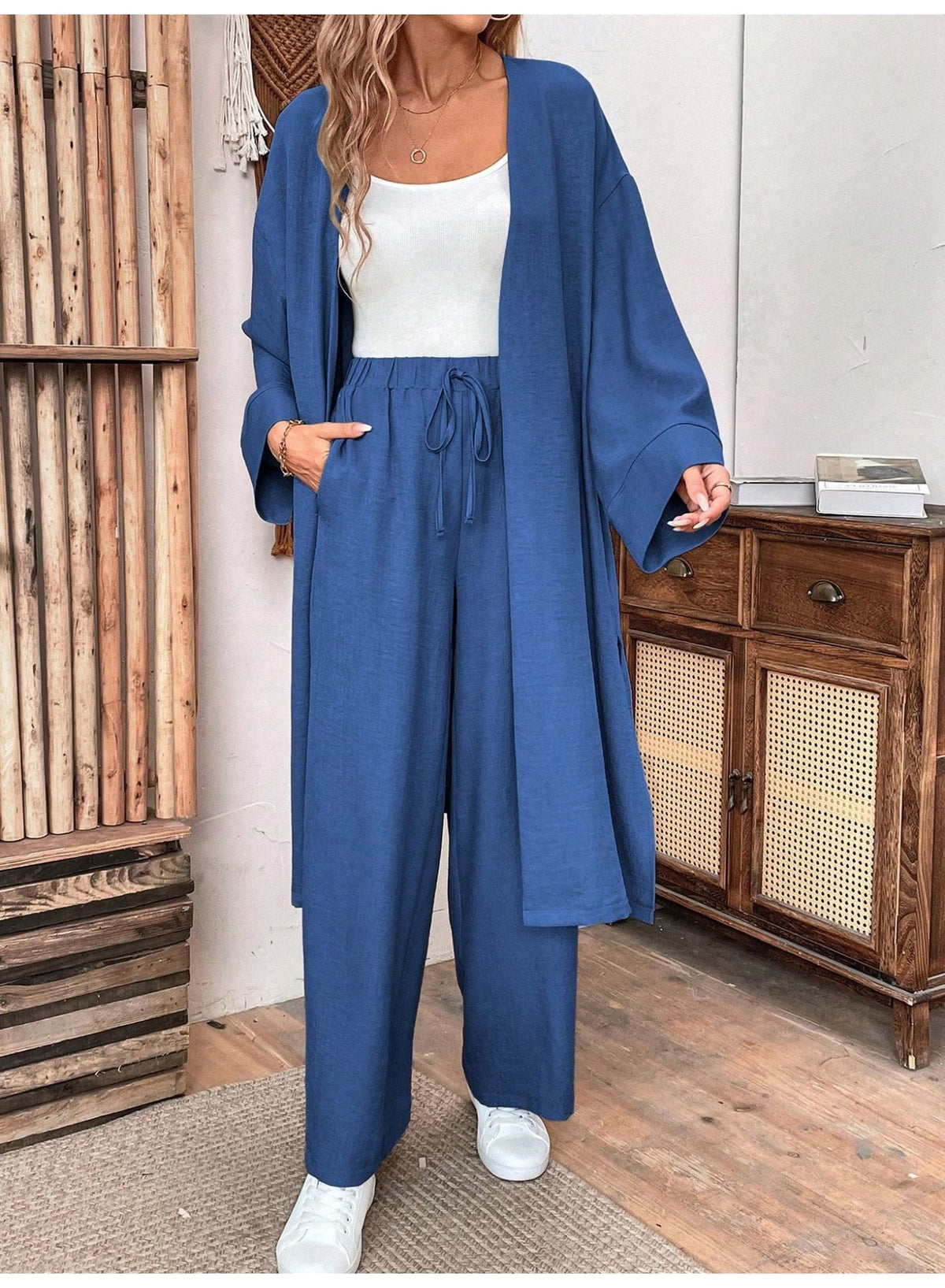 Women’s Stylish 3-Piece Shirt Pant Set