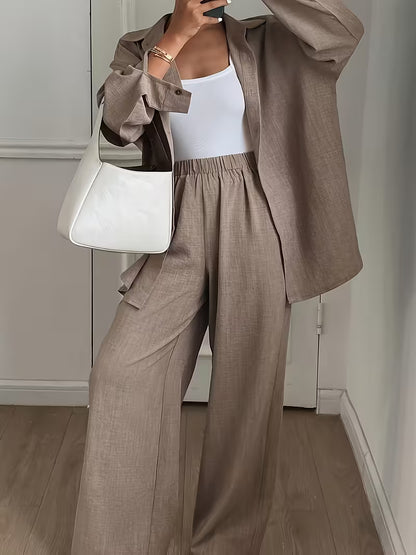 Women’s Stylish 3-Piece Shirt Pant Set