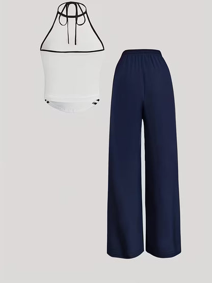 Women's Premium Contrast Outfit Set