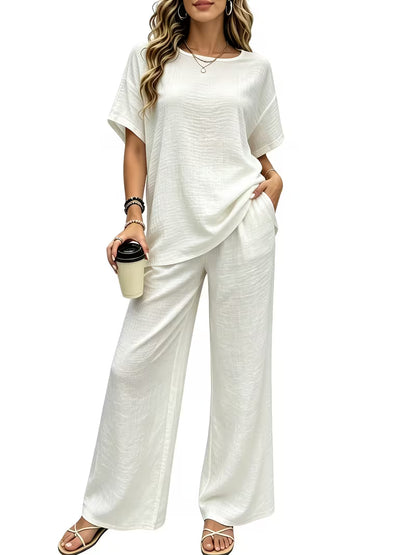 Pack of 3 Women’s Casual T-Shirt & Pant Sets