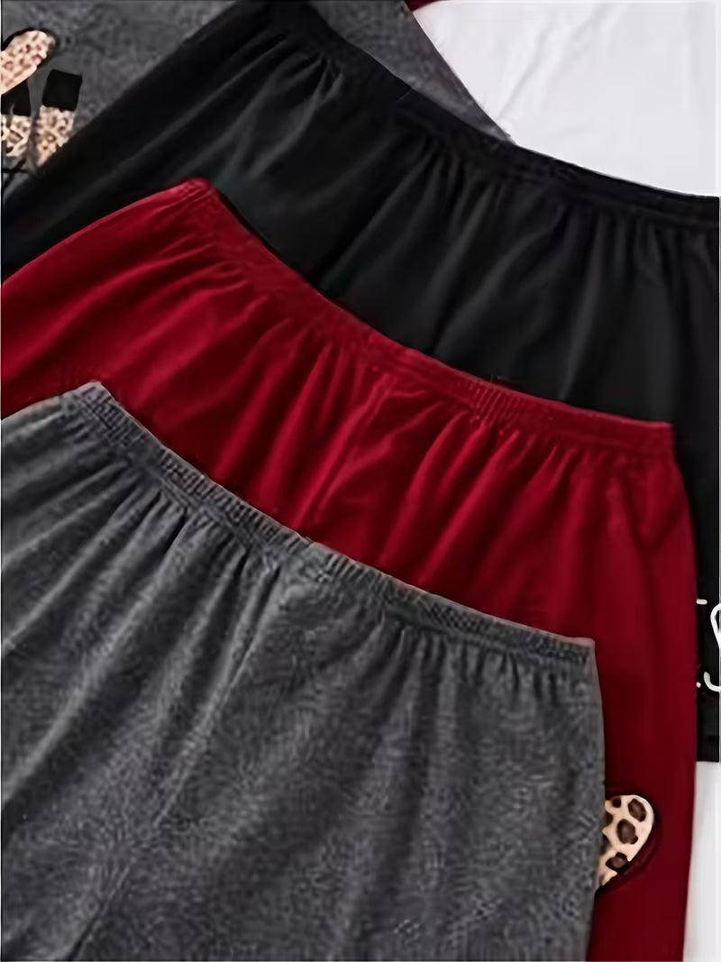 Women's Premium 3-Piece Casual Lounge Set (Pack of 3)