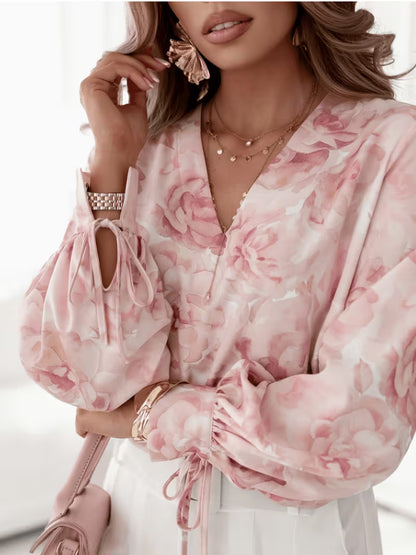 Women's Sophisticated Floral Outfit Set