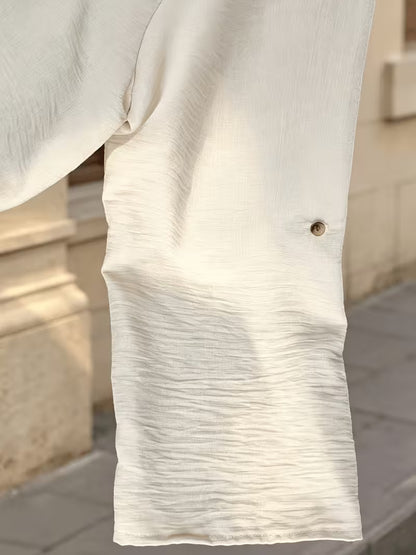 Women’s Relaxed Tunic & Printed Pants Set