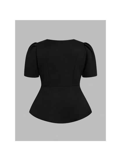 RoseAura Plus Size Co-Ord Set