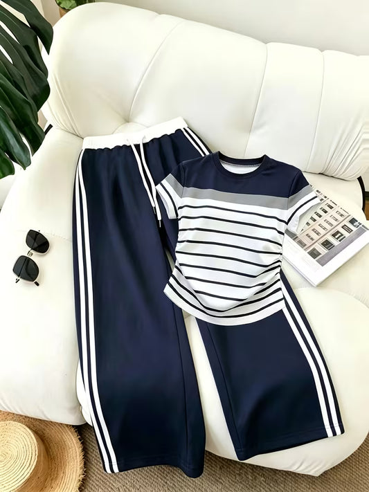 Women's Premium Contrast Outfit Set