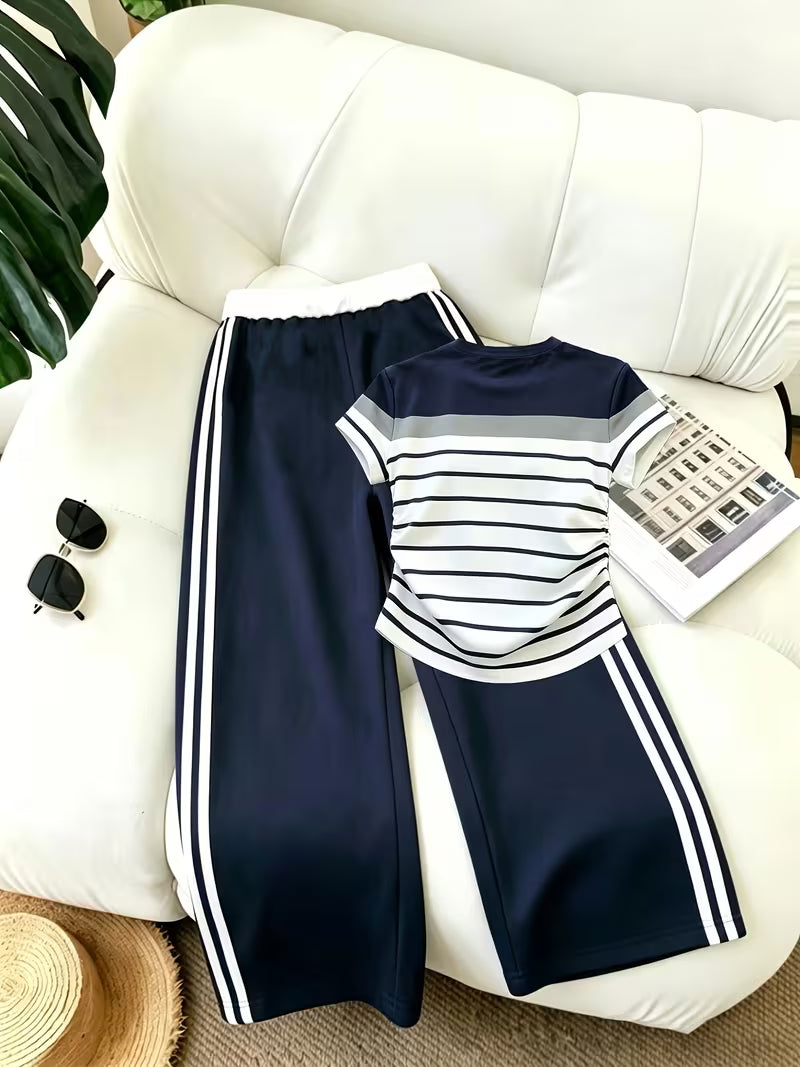 Women's Premium Contrast Outfit Set