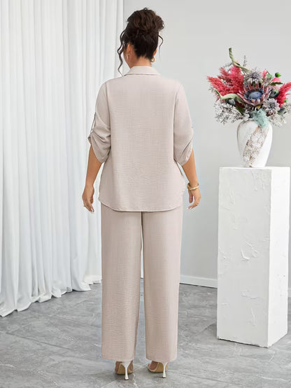 Women's Printed Relaxed Fit Outfit Set