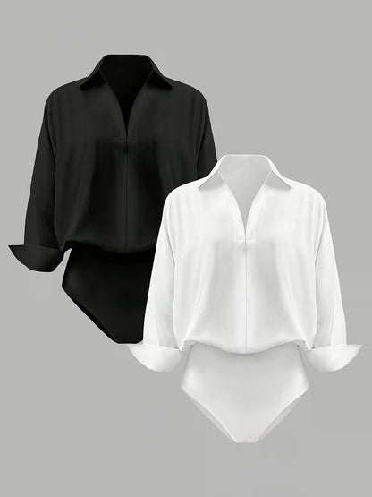 Women's Solid Shirt Pack of 2
