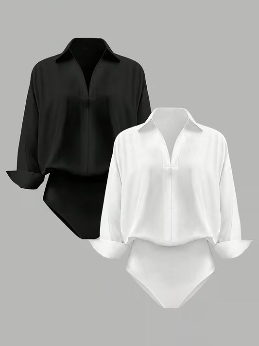 Women's Solid Shirt Pack of 2
