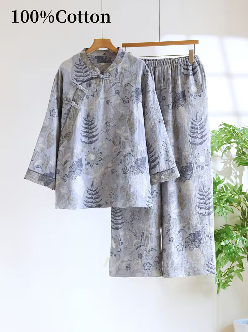 Women’s Floral Printed Casual Set