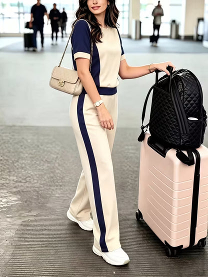 Women's Premium Contrast Outfit Set