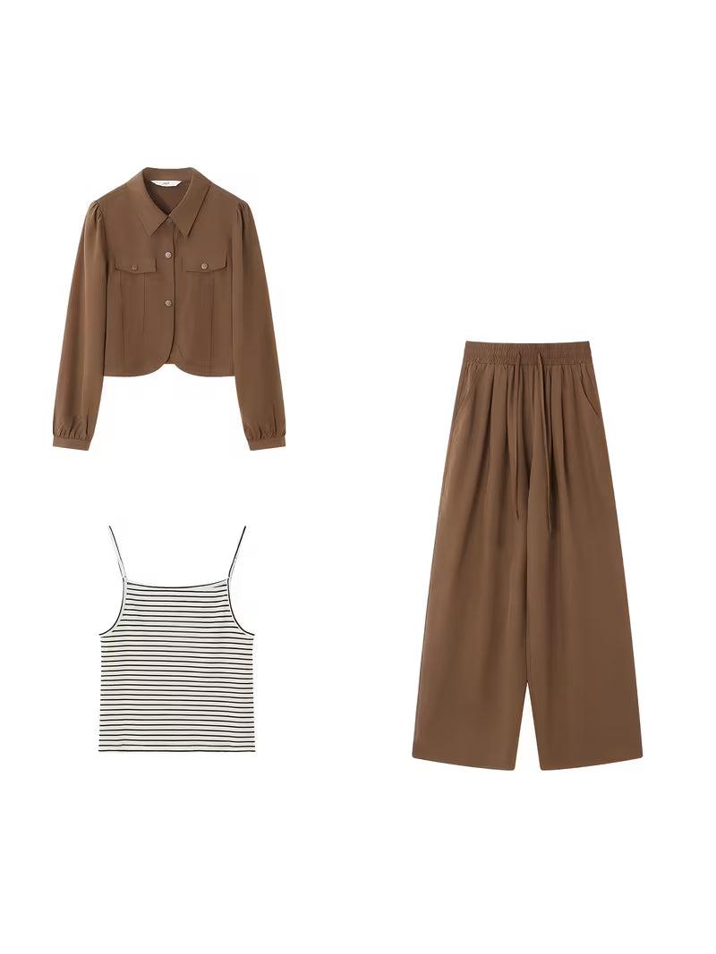 Women's Premium 3-Piece Casual Co-Ord Set
