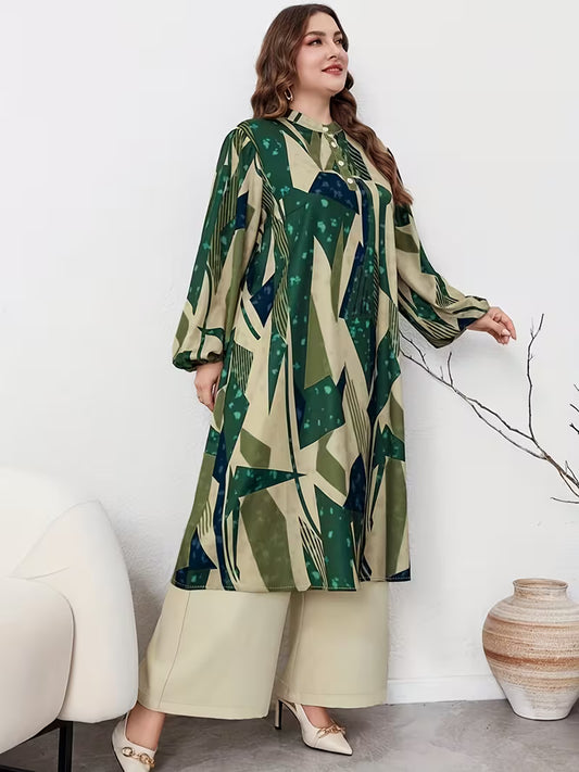 Women’s Printed Kurta Pant Set