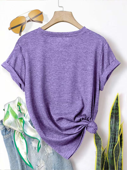 Pack of 5 Women’s Printed Casual T-Shirts