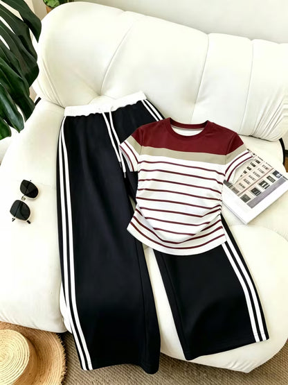 Women's Premium Contrast Outfit Set