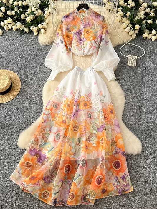 Women's Premium Lace Maxi Dress