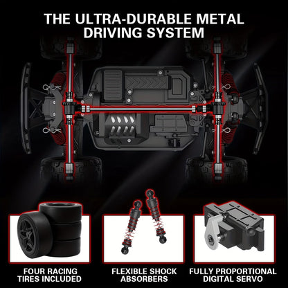 1:16 60KM/H High-Speed 4WD RC Drift Car – 2.4GHz Off-Road Racing Car