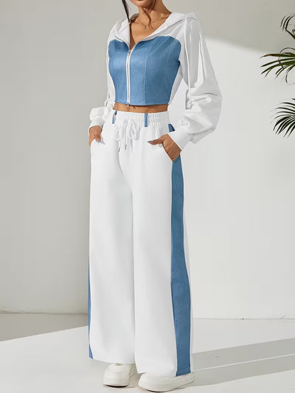 Women's Premium Contrast Outfit Set