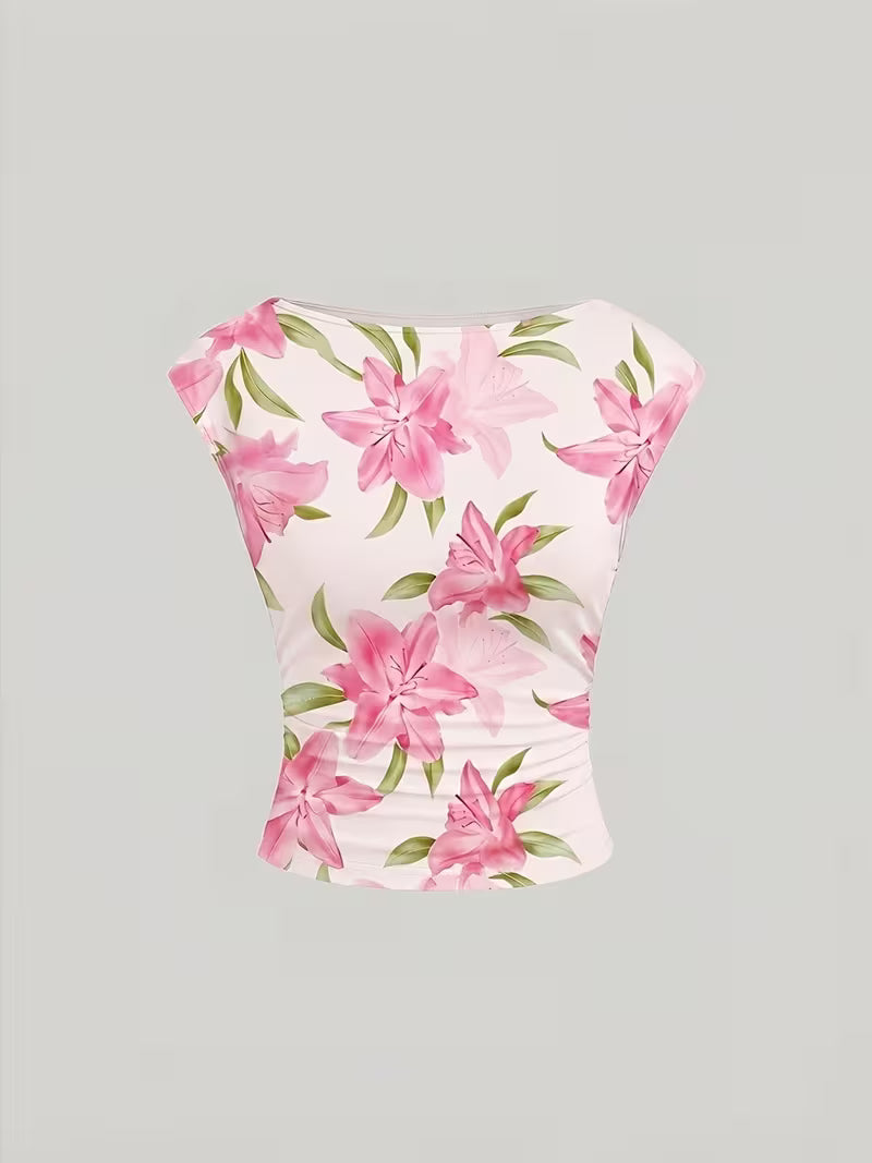3-Pack of Seamless Stretchable Crop Tops – Soft & Foldable