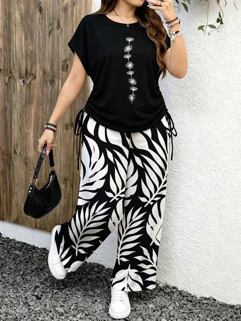 Elegant Wide-Leg Co-Ord Set