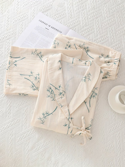 Women’s Floral Printed Casual Set