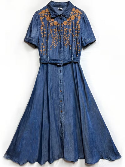 New Arrivals Long Denim Dress