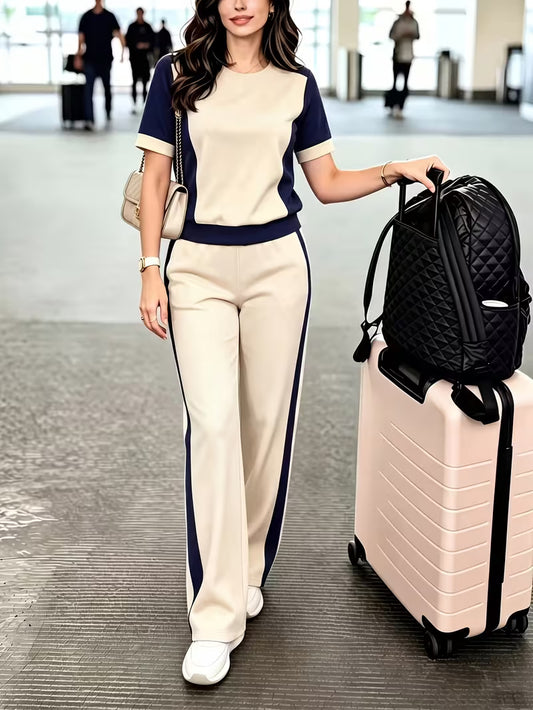 Women's Premium Contrast Outfit Set