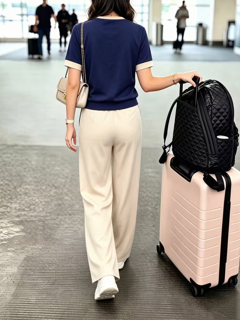 Women's Premium Contrast Outfit Set