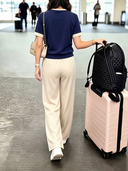 Women's Premium Contrast Outfit Set