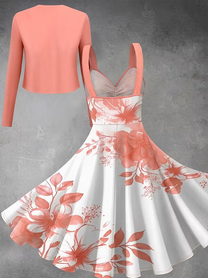 Luxe Grace Two-Piece Maxi Skirt Set