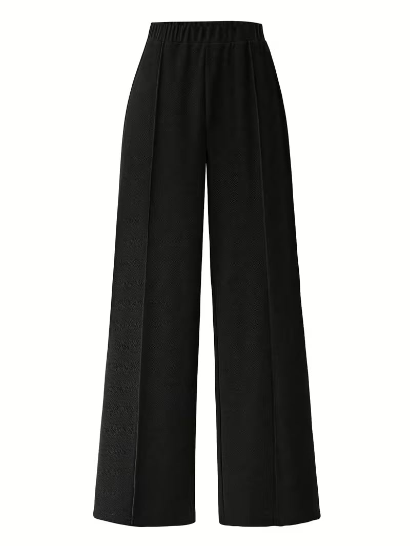 Women's Elegant Long Sleeve Top & Pants Set