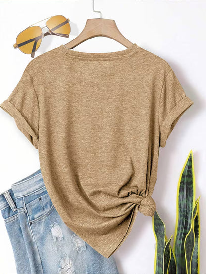 Pack of 5 Women’s Printed Casual T-Shirts
