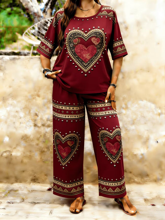 Rustic Boho Two-Piece Set