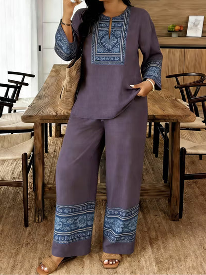 Women’s Elegant Embroidered Kurta Pant Set