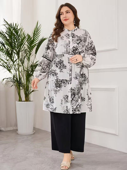 Women’s Printed Kurta Pant Set