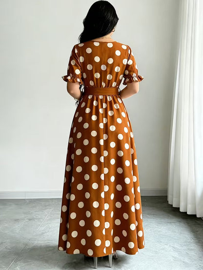 Floral Grace Waist Dress