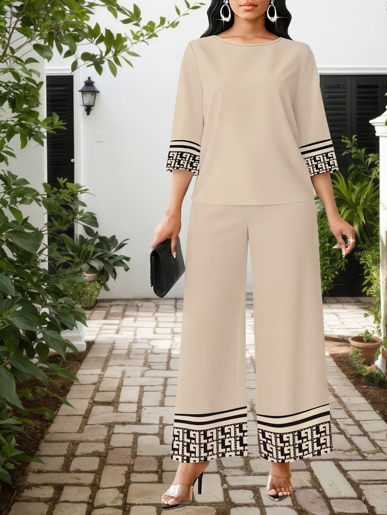 Stylish Wide Leg Set